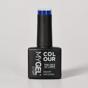 Mylee Blue Lagoon LED/UV Gel Nail Polish 10ml – Long Lasting At Home Manicure/Pedicure, High Gloss And Chip Free Wear Nail Varnish