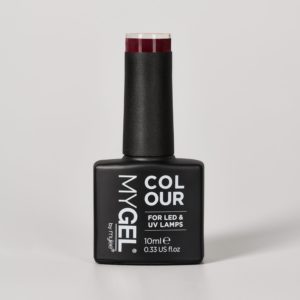 Mylee Diva LED/UV Red Gel Nail Polish 10ml – Long Lasting At Home Manicure/Pedicure, High Gloss And Chip Free Wear Nail Varnish