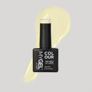 Mylee Lemonade LED/UV White / Yellow Gel Nail Polish 10ml – Long Lasting At Home Manicure/Pedicure, High Gloss And Chip Free Wear Nail Varnish