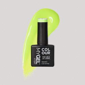 Mylee Margarita LED/UV Neon Yellow Gel Nail Polish 10ml – Long Lasting At Home Manicure/Pedicure, High Gloss And Chip Free Wear Nail Varnish