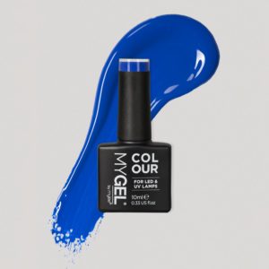 Mylee Santorini Rooftops LED/UV Blue Gel Nail Polish - 10ml – Long Lasting At Home Manicure/Pedicure, High Gloss And Chip Free Wear Nail Varnish