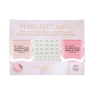 Nails.INC Pearl -Fect Mani Nail Polish and Sticker Set