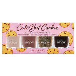 Nails.INC Cute But Cookie 4-Piece Cookie-Scented Nail Polish Set