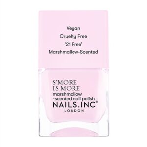 Nails.INC A Little Mallow-Dramatic Marshmallow-Scented Nail Polish