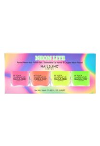Nails.INC Neon Lite 4-piece Nail Polish Set