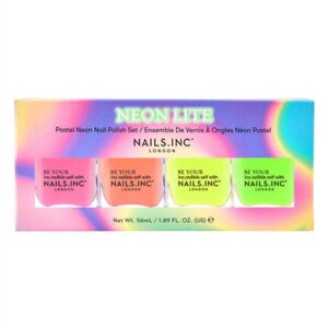 Nails.INC Neon Lite 4-piece Nail Polish Set