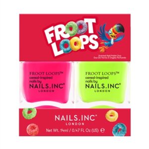Nails.INC Nails.INC x Froot Loops™ Fruity-Scented Nail Polish Duo