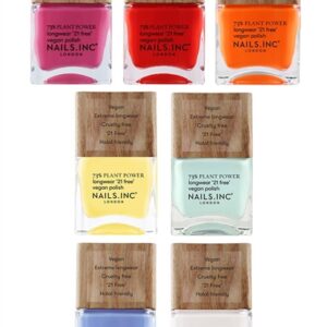 Nails.INC Let There Be Love 7-Piece Plant Power nail polish set