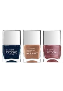 Nails.INC Fabric Effect 3-Piece Nail Polish Collection