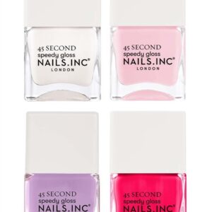 Nails.INC Speedy Spring Clean 4-Piece Nail Polish Set