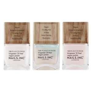 Nails.INC White Out 3-Piece Nail Polish Set