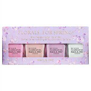 Nails.INC Florals For Spring 4-Piece Nail Polish Set