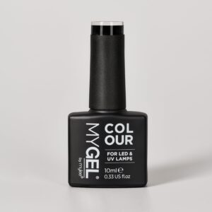 Mylee Stalker LED/UV Black Gel Nail Polish 10ml - Long Lasting At Home Manicure/Pedicure, High Gloss And Chip Free Wear Nail Varnish
