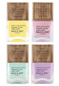 Nails.INC Save It For Spring 4-Piece Plant Power Nail Polish Set