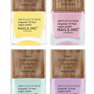 Nails.INC Save It For Spring 4-Piece Plant Power Nail Polish Set