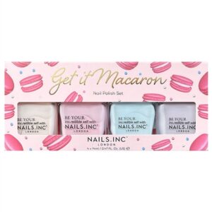 Nails.INC Get It Macaron 4-Piece Nail Polish Set