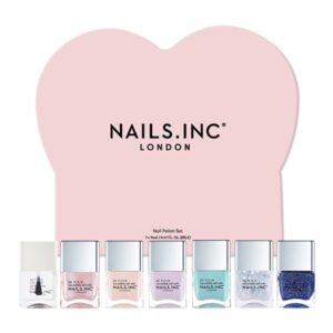Nails.INC Heart To Get 7-Piece Nail Polish Set