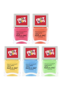 The Complete Nails.INC x Froot Loops™ 5-Piece Nail Polish Set